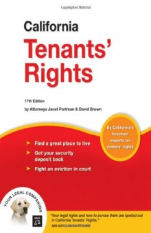 California Tenant's Rights (17th edition)