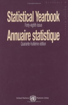 Statistical Yearbook  Annuaire Statistique, 2001 (Statistical Yearbook Annuaire Statistique)