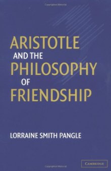 Aristotle and the Philosophy of Friendship