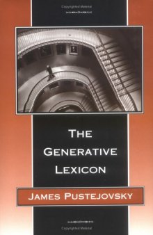 The Generative Lexicon 