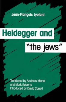 Heidegger and ''the jews''