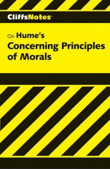 Concerning Principles of Morals