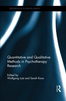 Quantitative and Qualitative Methods in Psychotherapy Research