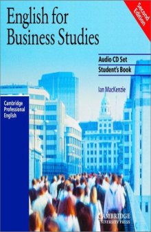 English for Business Studies Audio CD Set (2 CDs)