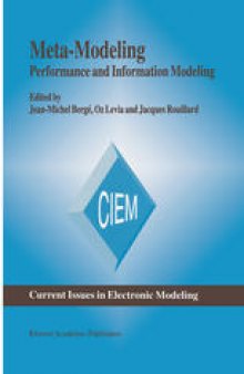 Meta-Modeling: Performance and Information Modeling