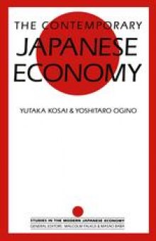 The Contemporary Japanese Economy