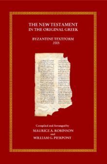 The New Testament in the Original Greek (Greek Edition)