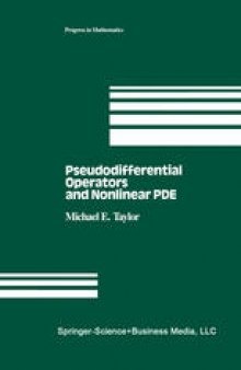 Pseudodifferential Operators and Nonlinear PDE