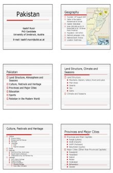 Pakistan (Powerpoint Presentation   PDF)