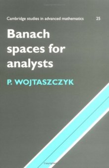 Banach Spaces for Analysts