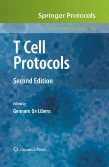 T Cell Protocols: Second Edition