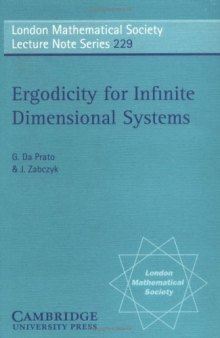 Ergodicity for infinite dimensional systems