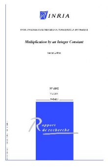 Multiplication by an integer constant