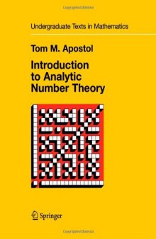 Introduction to Analytic Number Theory