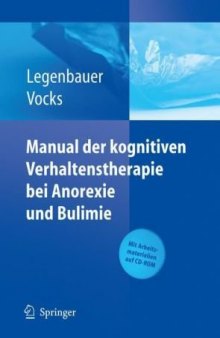 Manual der kognitiven Verhaltenstherapie bei Anorexie und Bulimie