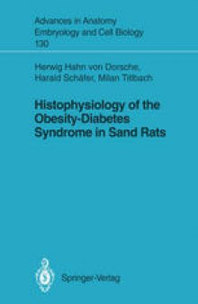 Histophysiology of the Obesity-Diabetes Syndrome in Sand Rats
