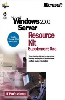 Microsoft Windows 2000 Server Resource Kit Supplement One