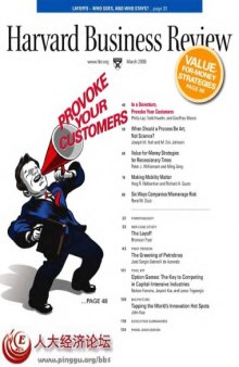 Harvard Business Review - March 2009 