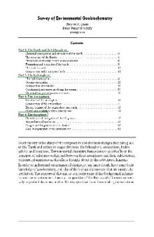 Survey of Environmental Geobiochemistry(en)(60s)