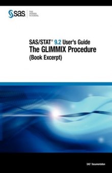 SAS STAT 9.2 User's Guide: The GLIMMIX Procedure (Book Excerpt)