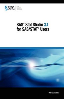 SAS Stat Studio 3.1 for SAS STAT Users