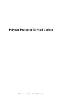 Polymer precursor-derived carbon