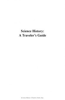 Science history : a traveler's guide