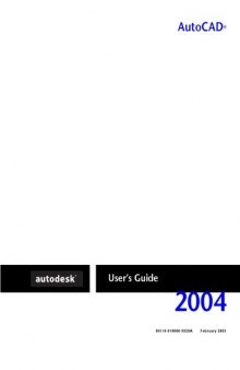 Autodesk user's guide 2004