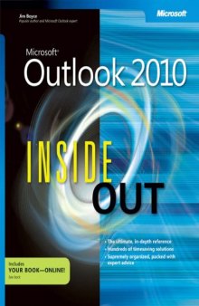 Microsoft® Outlook® 2010 Inside Out