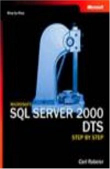 Microsoft SQL Server 2000 DTS Step by Step (Step By Step (Microsoft))