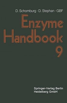 Enzyme Handbook 9: Class 1.1: Oxidoreductases