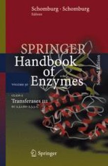 Springer Handbook of Enzymes: Class 2 · Transferases III EC 2.3.1.60–2.3.3.15