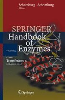 Springer Handbook of Enzymes: Class 2 • Transferases X EC 2.7.1.113–2.7.5.7