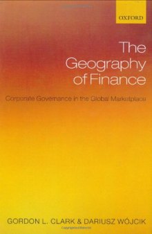 The Geography of Finance: Corporate Governance in a Global Marketplace