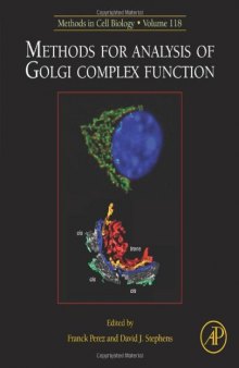 Methods for Analysis of Golgi Complex Function