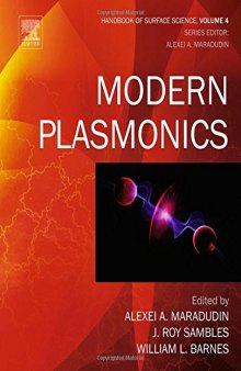 Modern Plasmonics