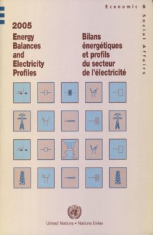 Energy Balances and Electricity Profiles 2005