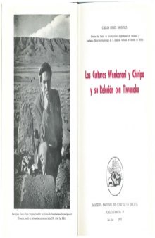 Las culturas Wankarani y Chiripa y su relación con Tiwanaku 