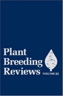 Plant Breeding Reviews (Volume 23)