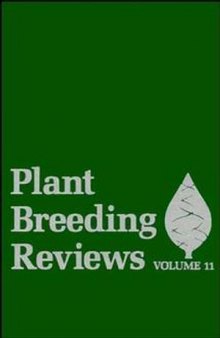 Plant Breeding Reviews, Volume 11