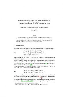 Orbital stability of ground state solutions of coupled nonlinear Schrödinger equations