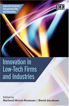 Innovation in Low-Tech Firms and Industries (Industrial Dynamics, Entrepreneuship and Innovation Series)