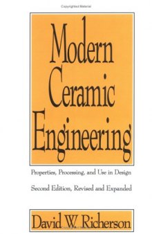 Modern Ceramic Engineering (Materials Engineering)