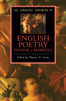 The Cambridge Companion to English Poetry, Donne to Marvell (Cambridge Companions to Literature)