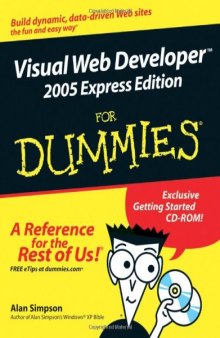 Visual web programmer 2005 express edition for dummies