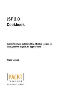JSF 2.0 Cookbook
