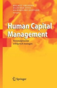 Human Capital Management: Personalprozesse erfolgreich managen (German Edition)