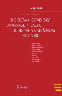 The Slovak Language in the Digital Age