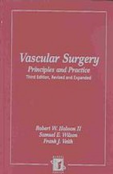 Vascular surgery : principles and practice