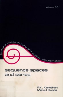 Sequence Spaces and Series